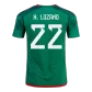 H.LOZANO #22 Mexico Jersey 2022 Home World Cup - elmontyouthsoccer