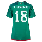 A.GUARDADO #18 Mexico Jersey 2022 Home - Women - elmontyouthsoccer
