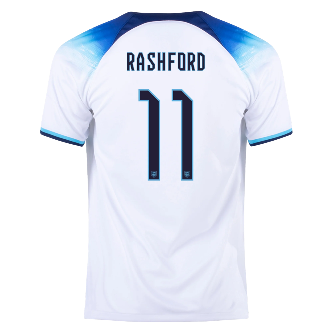 RASHFORD #11 England Jersey 2022 Home World Cup - ijersey
