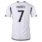 HAVERTZ #7 Germany Jersey 2022 Authentic Home World Cup - elmontyouthsoccer