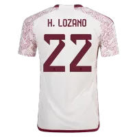 H.LOZANO #22 Mexico Jersey 2022 Authentic Away World Cup - elmontyouthsoccer