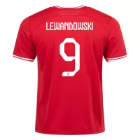 LEWANDOWSKI #9 Poland Jersey 2022 Away World Cup - ijersey