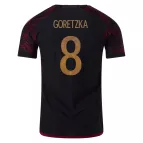 GORETZKA #8 Germany Jersey 2022 Authentic Away World Cup - elmontyouthsoccer