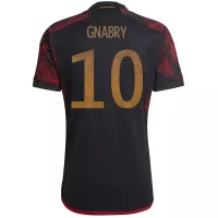 GNABRY #10 Germany Jersey 2022 Away World Cup - elmontyouthsoccer