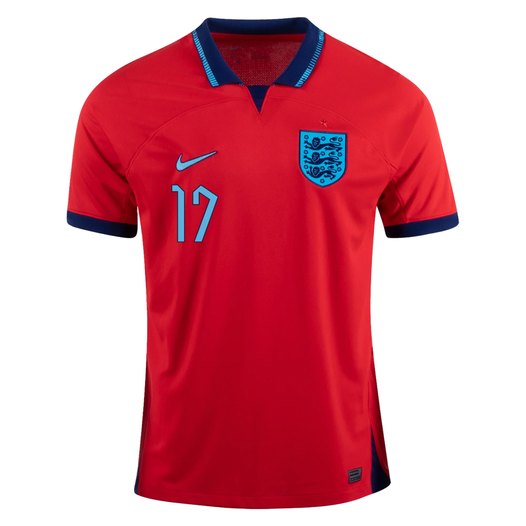 SAKA #17 England Jersey 2022 Away World Cup - ijersey