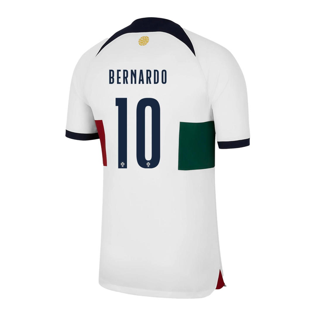 BERNARDO #10 Portugal Jersey 2022 Away World Cup - ijersey