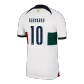 BERNARDO #10 Portugal Jersey 2022 Away World Cup - elmontyouthsoccer
