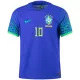 NEYMAR JR #10 Brazil Jersey 2022 Authentic Away - ijersey