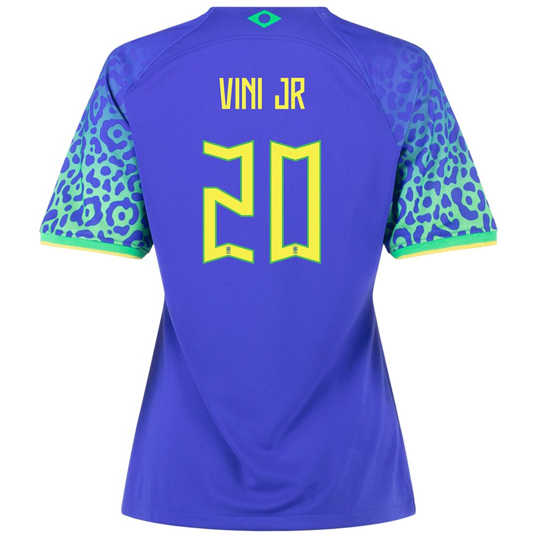 VINI JR #20 Brazil Jersey 2022 Away - Women World Cup