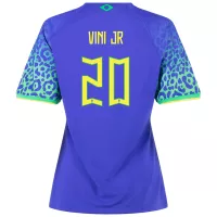 VINI JR #20 Brazil Jersey 2022 Away - Women World Cup - elmontyouthsoccer
