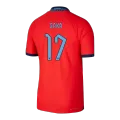 SAKA #17 England Jersey 2022 Authentic Away World Cup - elmontyouthsoccer