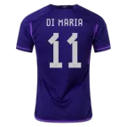 DI MARIA #11 Argentina Jersey 2022 Away World Cup - elmontyouthsoccer