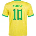 NEYMAR JR #10 Brazil Jersey 2022 Home World Cup - elmontyouthsoccer