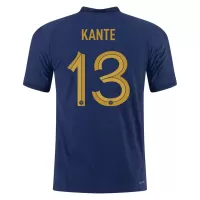 KANTE #13 France Jersey 2022 Authentic Home World Cup - elmontyouthsoccer