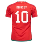 RAMSEY #10 Wales Jersey 2022 Home World Cup - elmontyouthsoccer