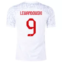 LEWANDOWSKI #9 Poland Jersey 2022 Home World Cup - ijersey