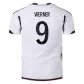 WERNER #9 Germany Jersey 2022 Home World Cup - ijersey