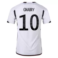 GNABRY #10 Germany Jersey 2022 Authentic Home World Cup - ijersey