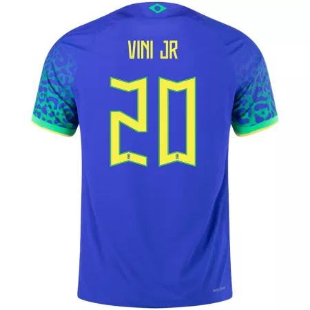 VINI JR #20 Brazil Jersey 2022 Authentic Away - ijersey
