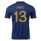 KANTE #13 France Jersey 2022 Home World Cup - elmontyouthsoccer
