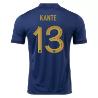 KANTE #13 France Jersey 2022 Home World Cup - elmontyouthsoccer