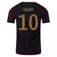 GNABRY #10 Germany Jersey 2022 Authentic Away World Cup - elmontyouthsoccer