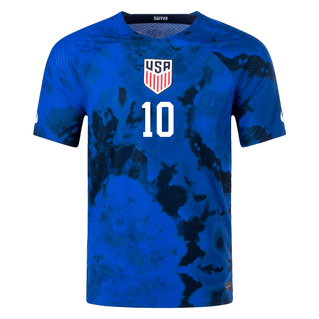 PULISIC #10 USA Jersey 2022 Authentic Away World Cup