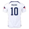 PULISIC #10 USA Jersey 2022 Home World Cup - elmontyouthsoccer