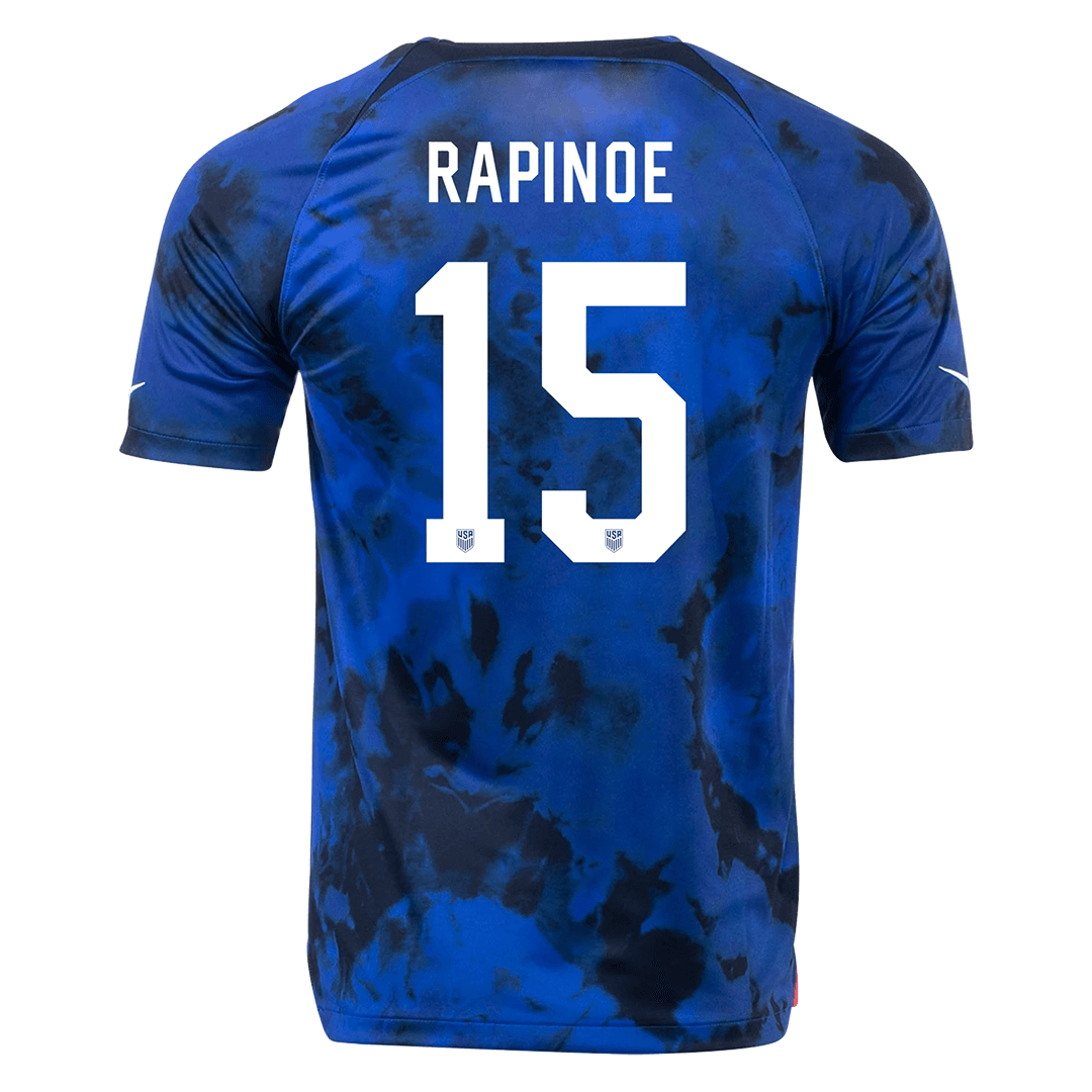 RAPINOE #15 USA Jersey 2022 Away World Cup - ijersey