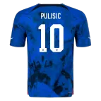 PULISIC #10 USA Jersey 2022 Authentic Away World Cup - elmontyouthsoccer