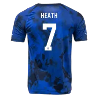 HEATH #7 USA Jersey 2022 Away World Cup - ijersey