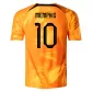 MEMPHIS #10 Netherlands Jersey 2022 Home World Cup - elmontyouthsoccer