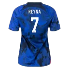 REYNA #7 USA Jersey 2022 Away - Women World Cup - elmontyouthsoccer