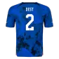 DEST #2 USA Jersey 2022 Authentic Away World Cup - ijersey