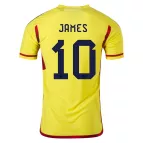 JAMES #10 Colombia Jersey 2022 Authentic Home - elmontyouthsoccer