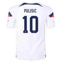 PULISIC #10 USA Jersey 2022 Authentic Home World Cup - ijersey