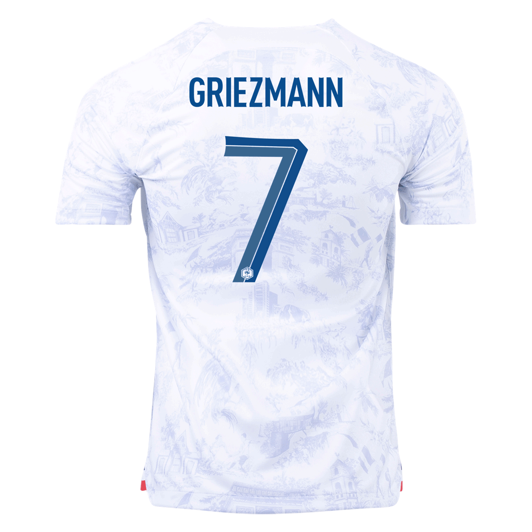 GRIEZMANN #7 France Jersey 2022 Away World Cup