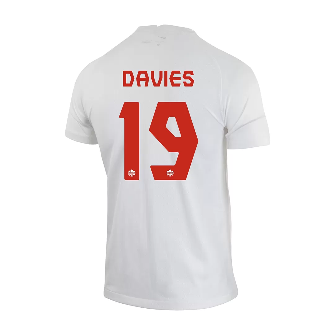 DAVIES #19 Canada Jersey 2021/22 Away