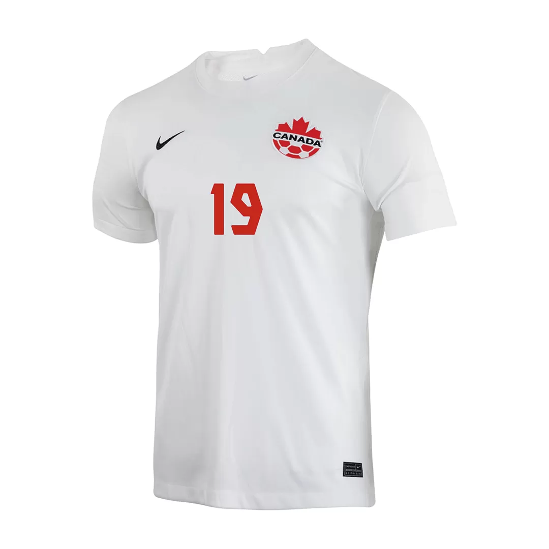 21 22 Canada Soccer Jerseys Davies National Team Home Away White