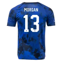 MORGAN #13 USA Jersey 2022 Away World Cup - elmontyouthsoccer