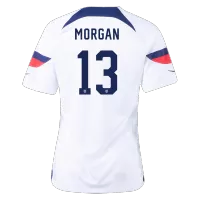 MORGAN #13 USA Jersey 2022 Home - Women World Cup - elmontyouthsoccer