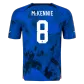 McKENNIE #8 USA Jersey 2022 Authentic Away World Cup - ijersey