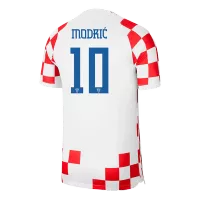 MODRIĆ #10 Croatia Jersey 2022 Home World Cup - elmontyouthsoccer