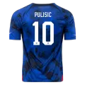 PULISIC #10 USA Jersey 2022 Away World Cup - elmontyouthsoccer