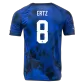 ERTZ #8 USA Jersey 2022 Away World Cup - ijersey