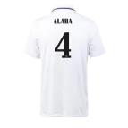 ALABA #4 Real Madrid Jersey 2022/23 Home - elmontyouthsoccer