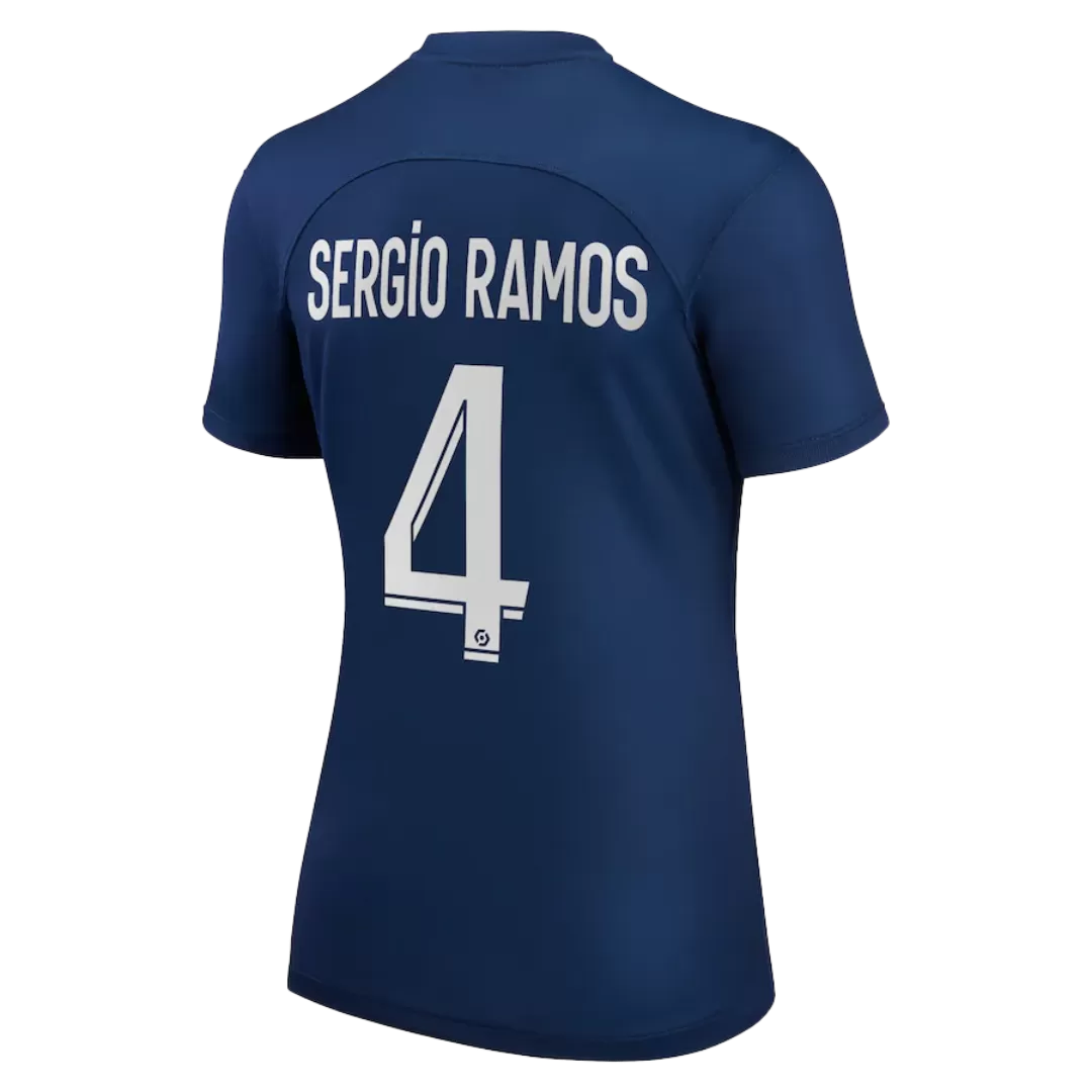 SERGIO RAMOS #4 PSG Jersey 2022/23 Home - Women