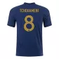 TCHOUAMENI #8 France Jersey 2022 Authentic Home World Cup - elmontyouthsoccer