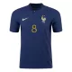 TCHOUAMENI #8 France Jersey 2022 Authentic Home World Cup - ijersey