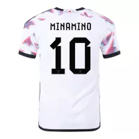 MINAMINO #10 Japan Jersey 2022 Away World Cup - elmontyouthsoccer